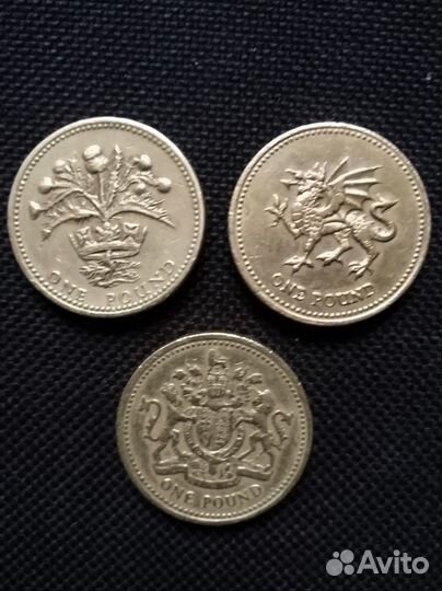 Монеты Великобритании, США