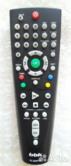 Пульт BBK RC-SMP712
