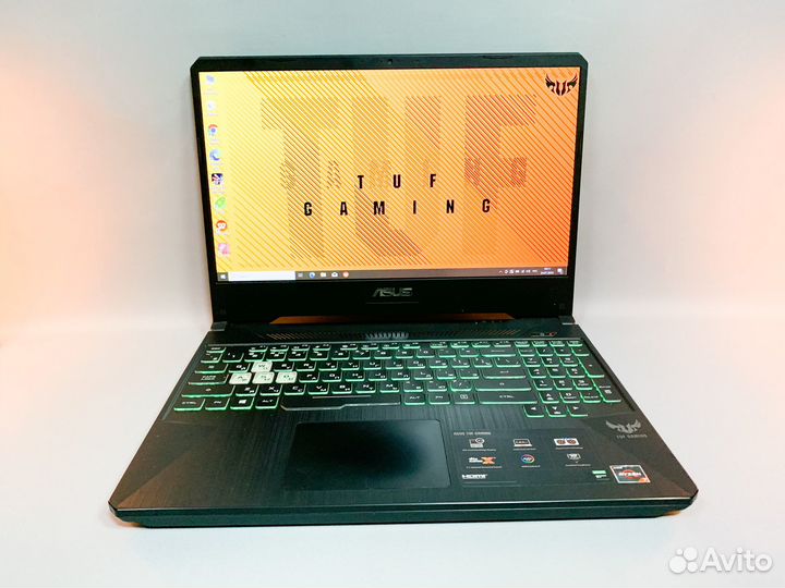Игровой ноутбук Asus TUF Ryzen 7/GTX 1650-4Gb/16Gb