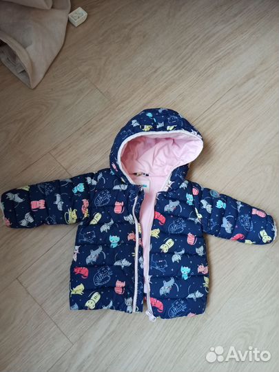 Куртка для девочки 74
