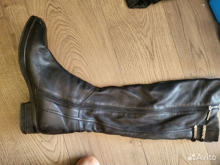 Сапоги женские натуральная кожа