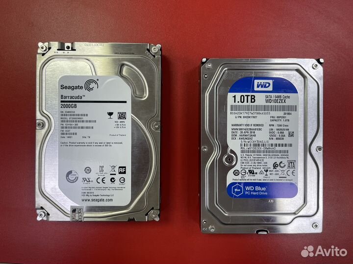 Жесткий диск 2 тб