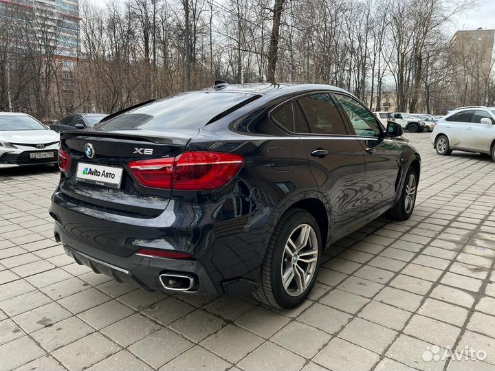 BMW X6 3.0 AT, 2017, 78 000 км