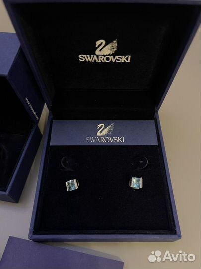 Swarovski серьги и кольцо