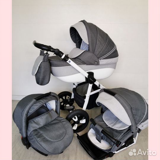 Коляска Adamex Neonex 3 в 1