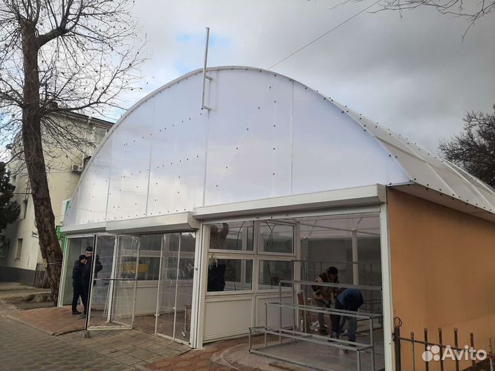 Изготовление навесов под ключ