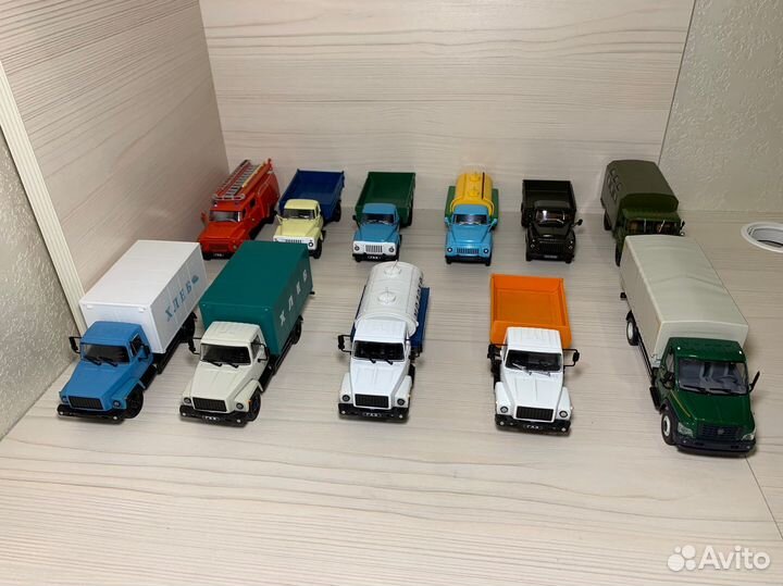 Коллекция грузовиков газ, ЗИЛ аист, SSM