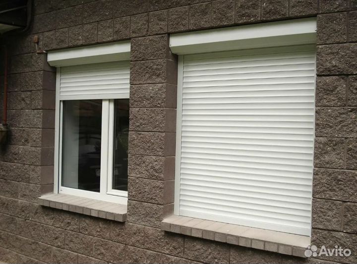 Роллеты, рольставни на окна