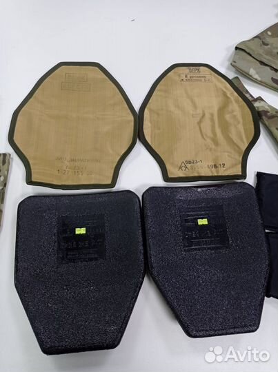 Бронежилет с полным баллистическим комплектом