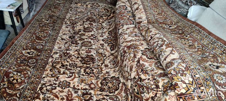 Ковёр жаккардовый двухполотный 3х4 метра новый