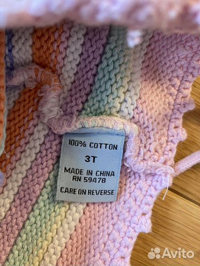 Шапка для девочки демисезонная 42 хлопок