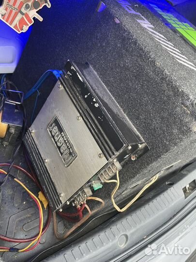 Сабвуфер и усилитель