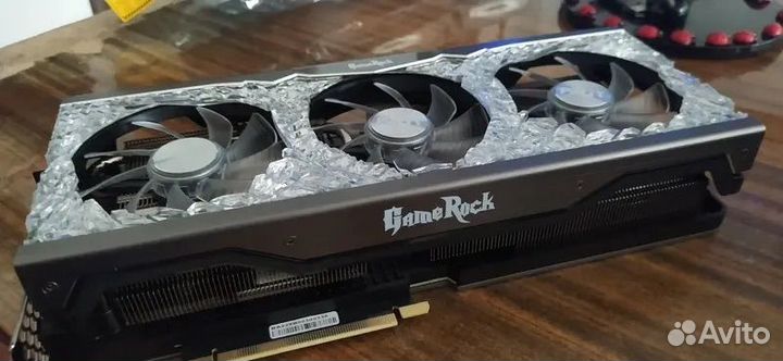 Видеокарта Palit rtx 3070 ti gamerock гарантия