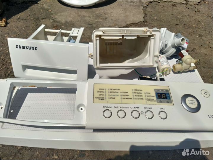 Б/у запчасти стиральной машины Samsung F1043