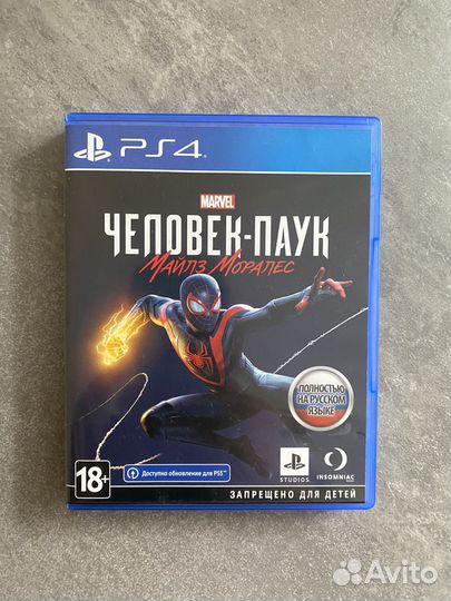 Человек паук майлз моралес ps4 на русском