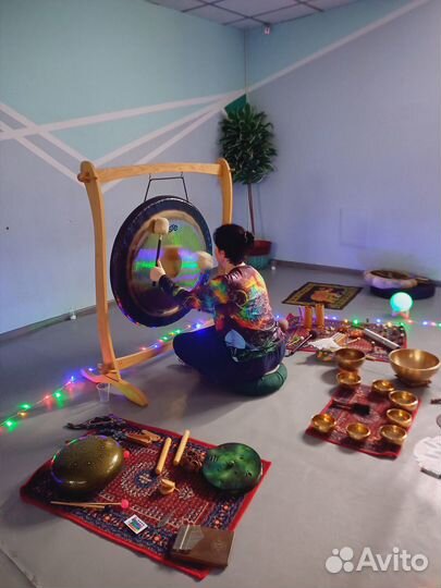 Гонг- Медитация/Вибрационный массаж Чашами