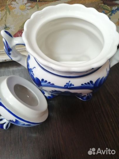 Конфетница гжель