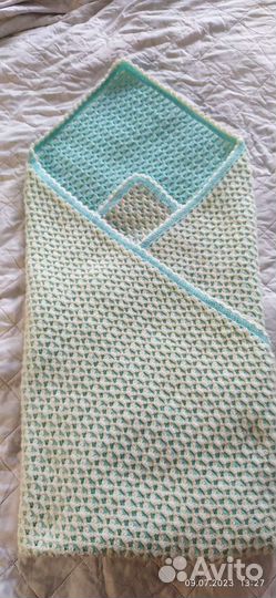 Плед, конверт ручная работа