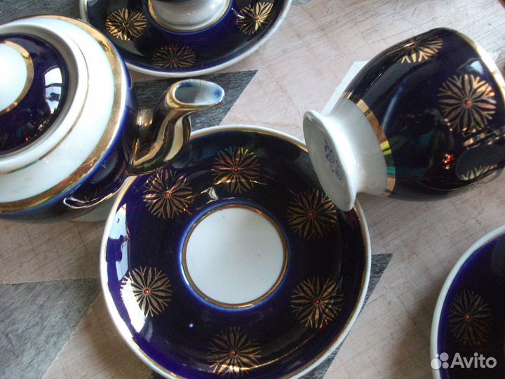 Чайный сервиз Снежинка СССР Довбыш
