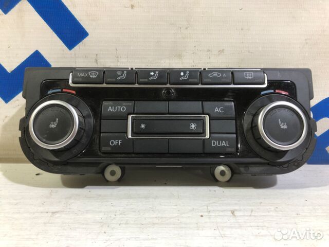 Блок управления климат-контролем volkswagen golf 6