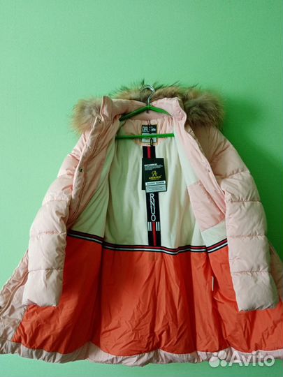 Куртка для девочки зимняя новая