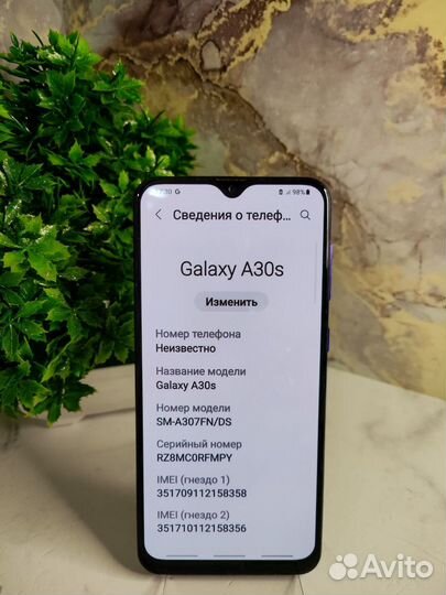 Samsung Galaxy A30s, 3/32 ГБ