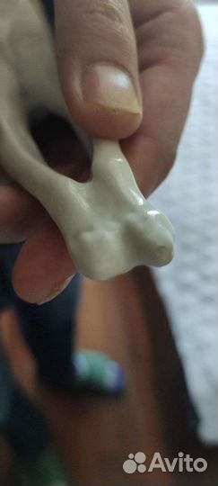 Фарфоровые статуэтки собака лфз