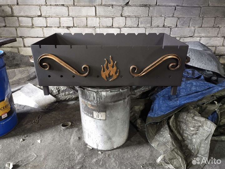 Мангал разборный 4мм