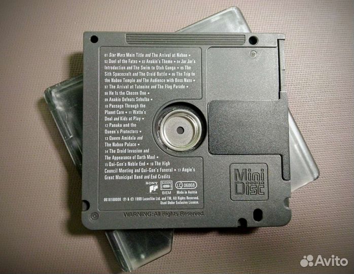 Лицензионные минидиски MD