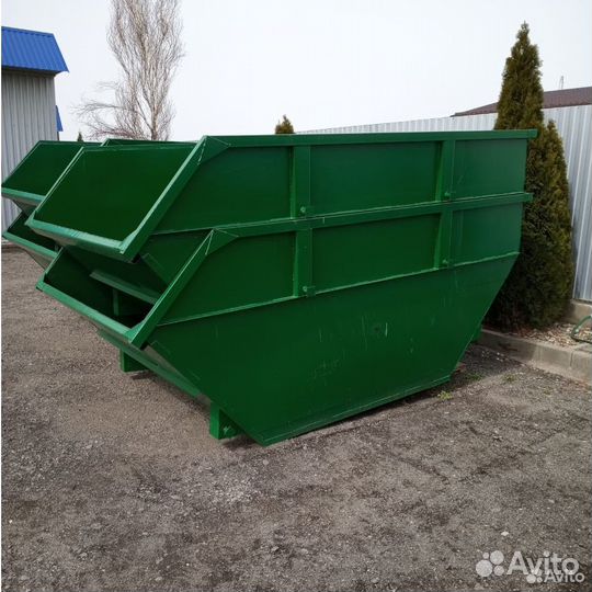 Бункер накопитель для мусора 8 м3