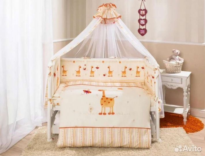 Постельное бельё Perina (2 к-та+бортики, одеяло)