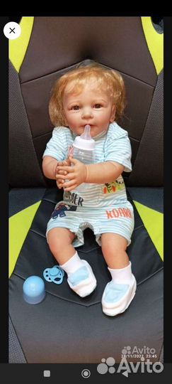 Кукла реборн мальчик 55 см