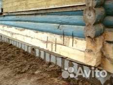 Замена венцов. Бригада из Белоруссии