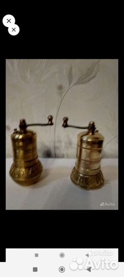 Мельница Для Перца Старая Латунь