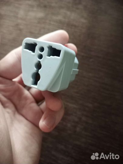 Переходник с американской вилки на европейскую