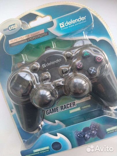 Геймпад джойстик Defender Game Racer rs3