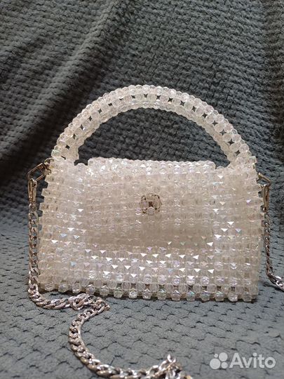 Сумка женская из бусин