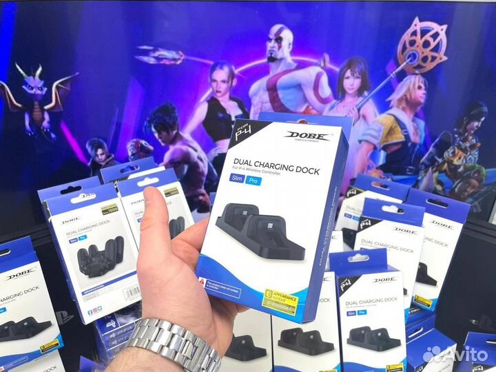 Зарядная станция для геймпадов ps4