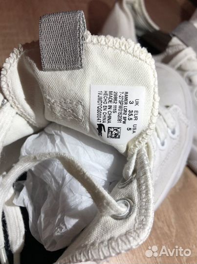 Lacoste Кеды 35,5