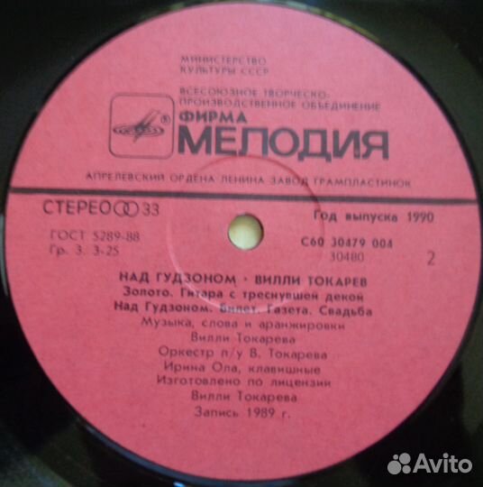 Вилли Токарев. Над Гудзоном