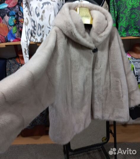 Роскошная норковая шубка 50-54р