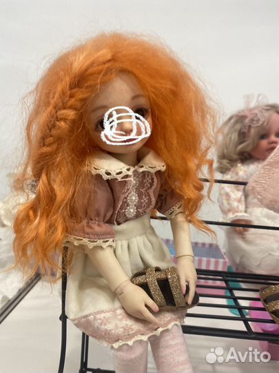 Парик для бжд 1/6