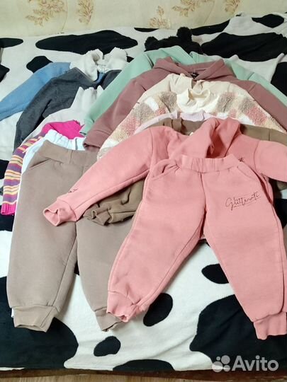 Детские вещи и обувь на девочку пакетом