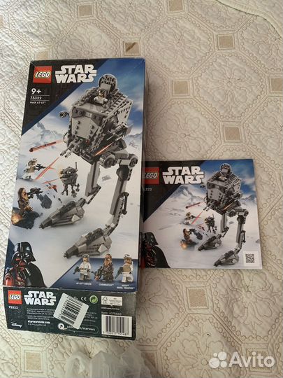 Lego star wars шагоход 75322