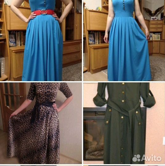 Турецкие платья макси (в пол)