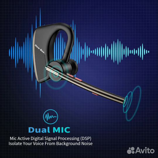 Беспроводная гарнитура New Bee M50