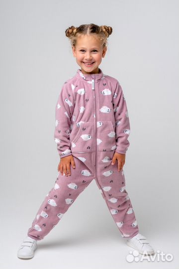 Новый флисовый комбинезон Crockid. Рост: 110 см