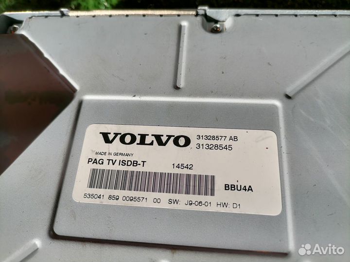 Блок управления TV 31328577AB Volvo V60 FW