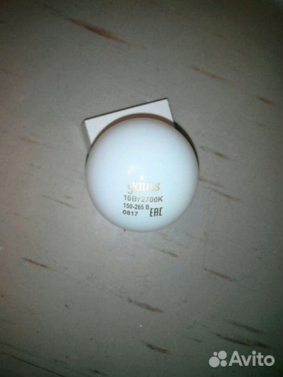 Лампа светодиодная Gauss LED Filament A60 10W