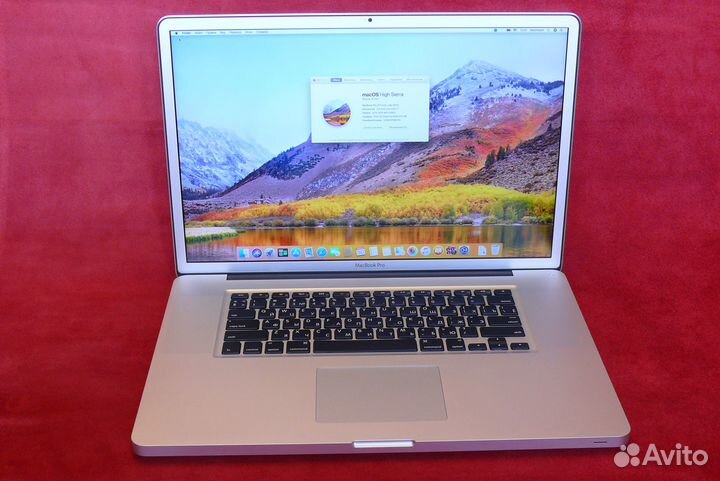 Apple Macbook Pro Core i7 2.4 512 ssd